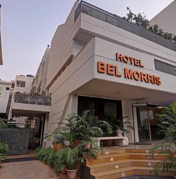 ניו דלהי Hotel Bel Morris מראה חיצוני תמונה